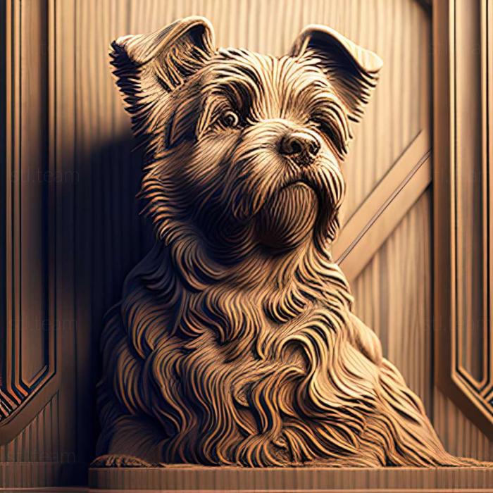 3D модель Соленья собака известное животное (STL)